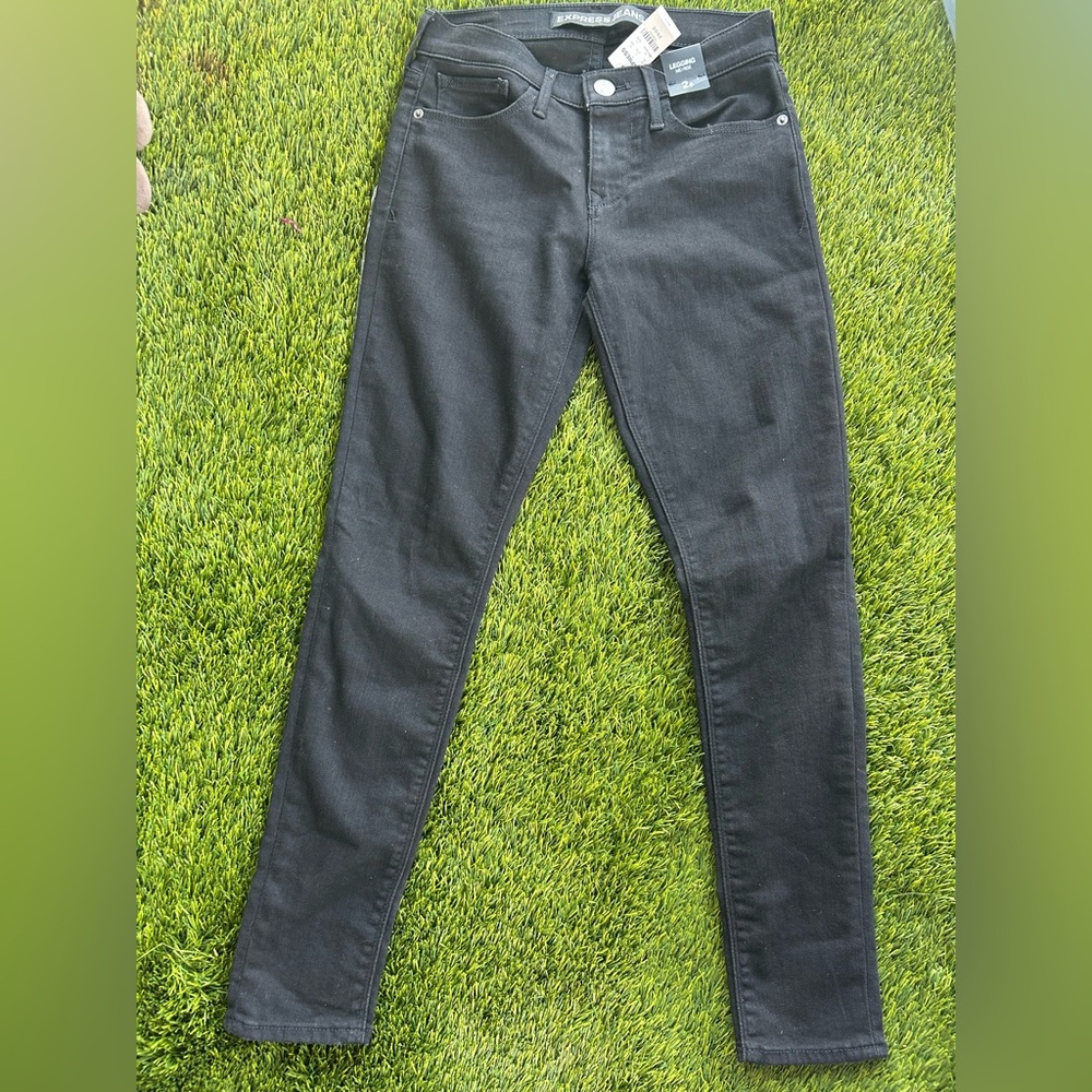 Express Dark Charcoal Jeans